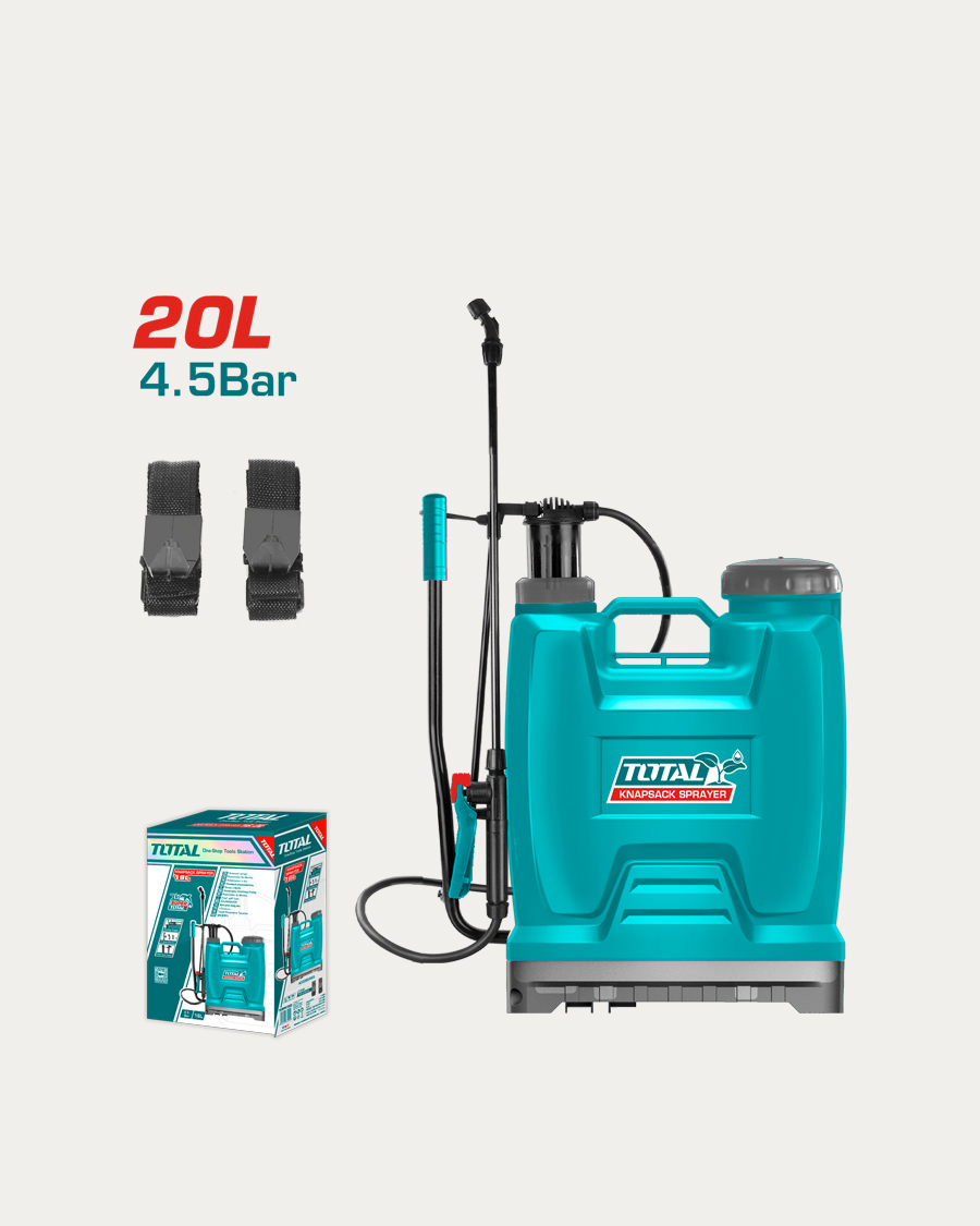 Total tlačna prskalica leđna 20 L