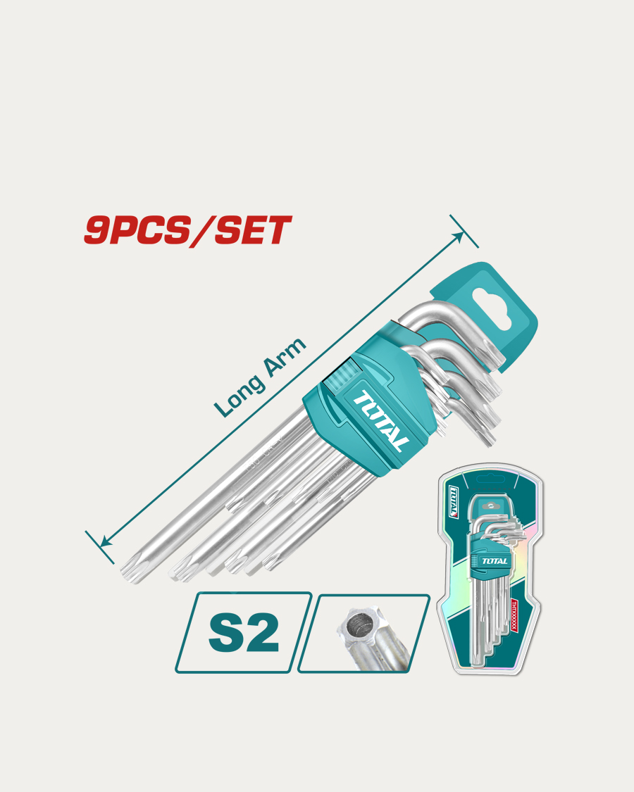 Total set torx ključeva 9-djelni