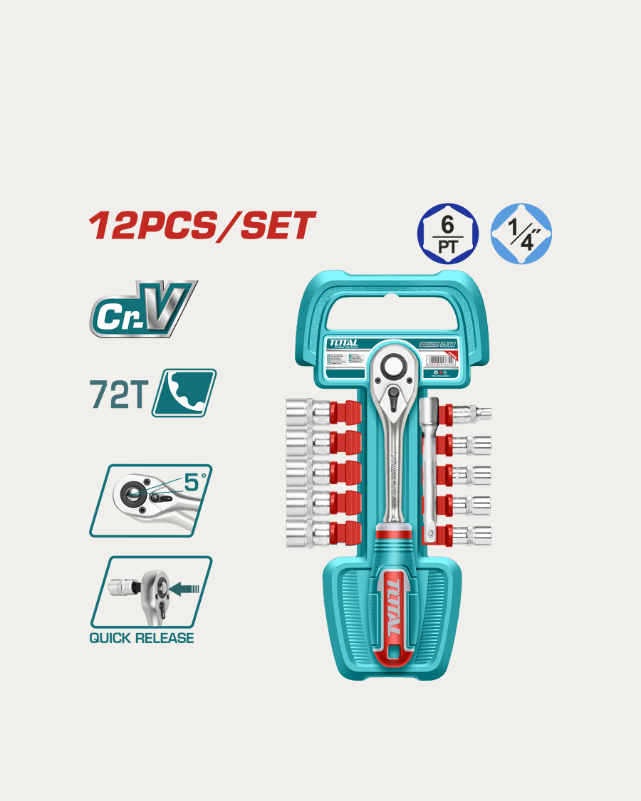 Total set nasadnih ključeva  12-djelni