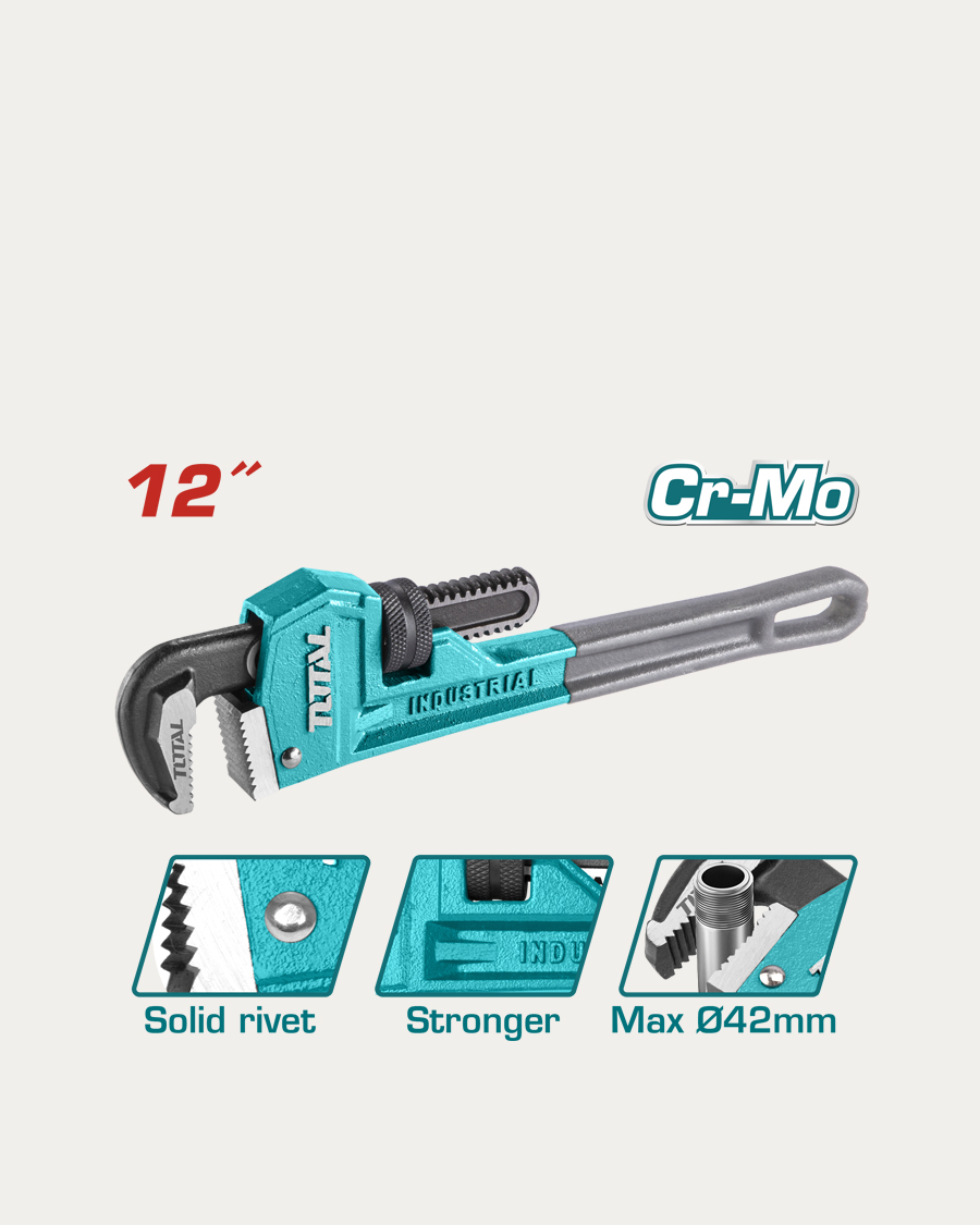Total kliješta vodoinstalaterska 300 mm