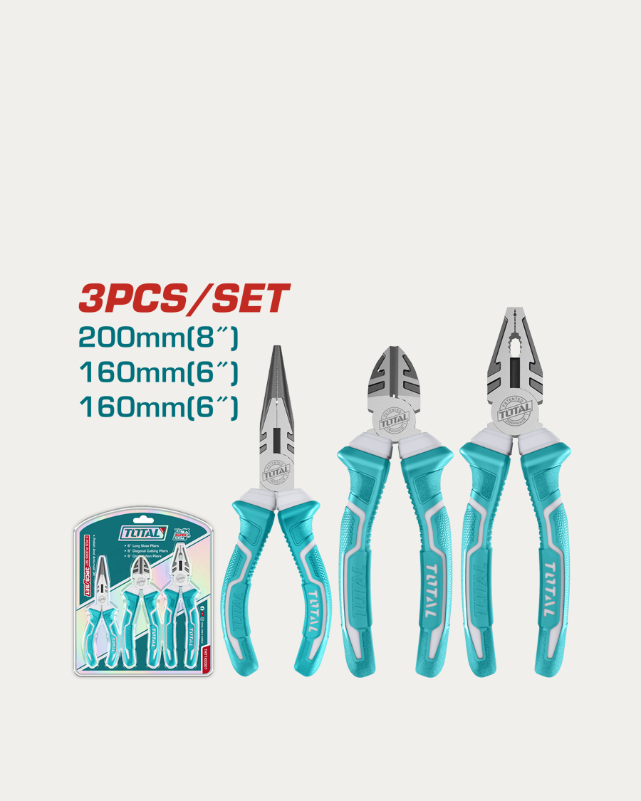 Total set kliješta 3-djelni