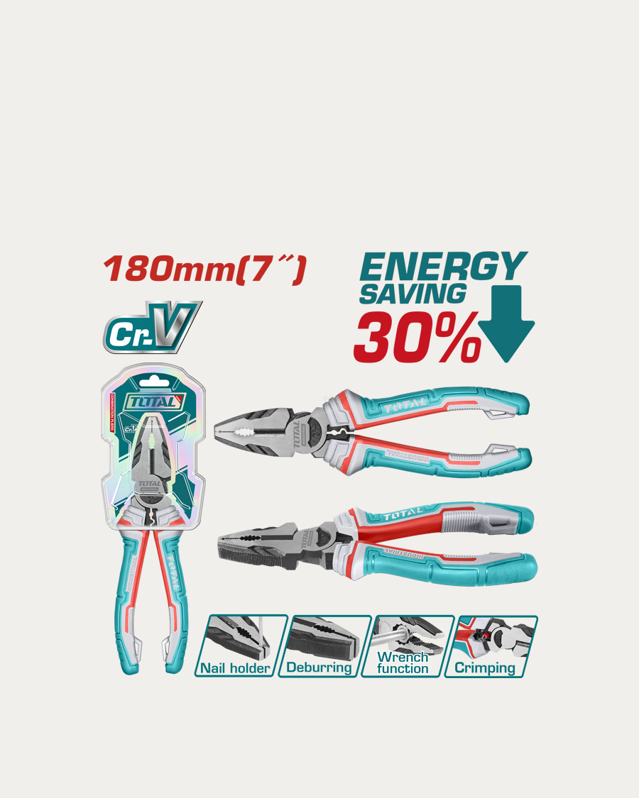 Total kliješta kombinirana 180 mm