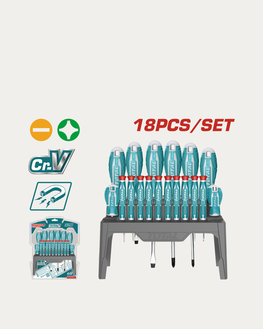 Total set odvijača 18-djelni