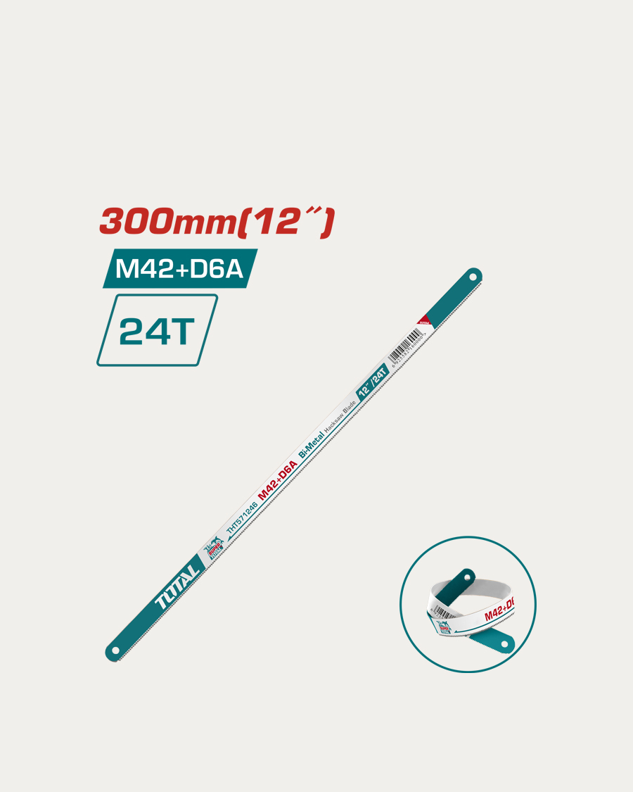 Total list ručne pile za metal 300 mm