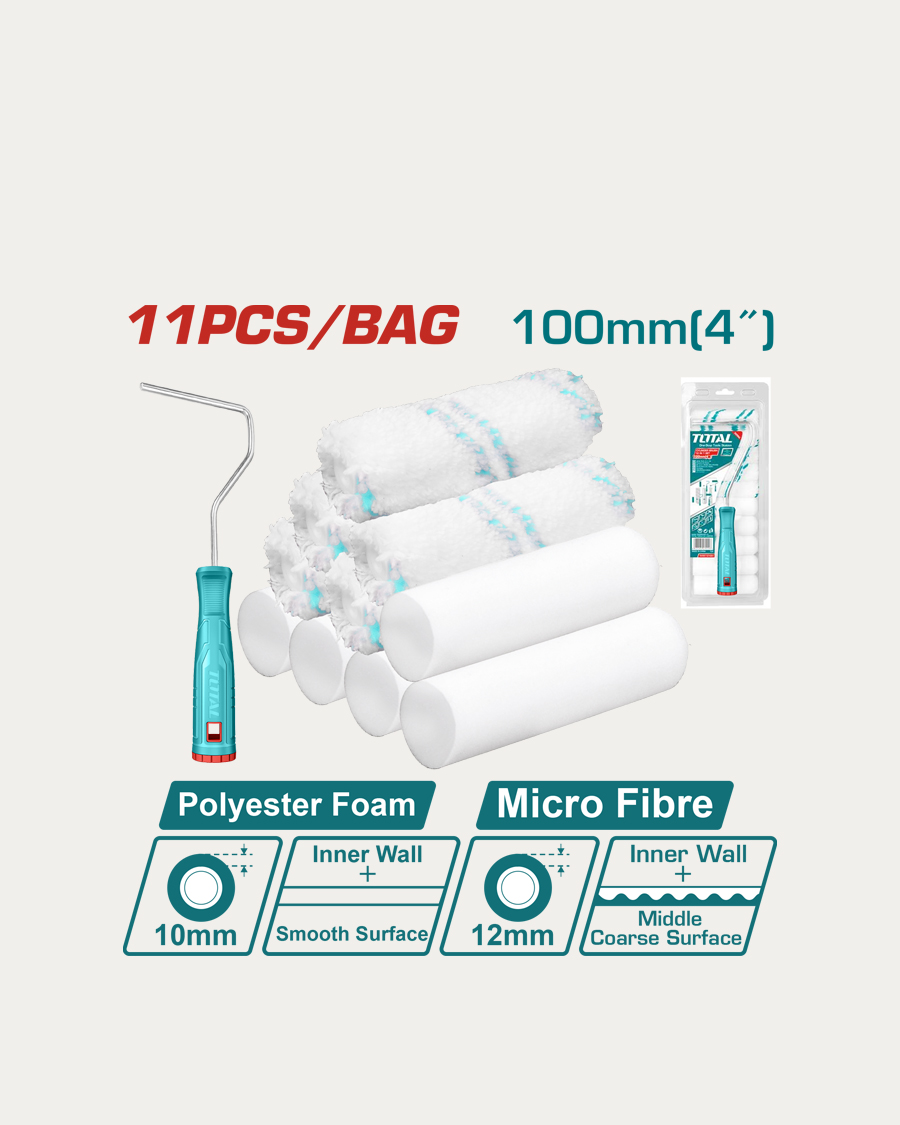 Total set valjaka za bojanje 11-djelni