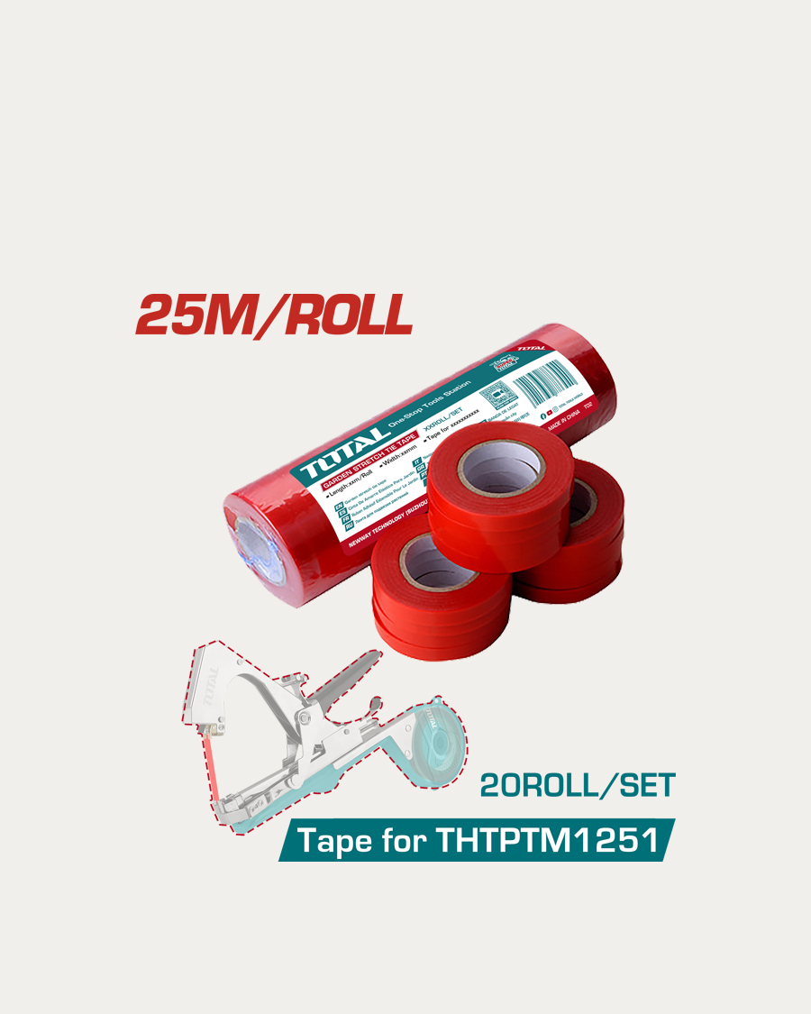 Total set traka za stezaljku za vezanje biljaka 20 m (20 traka)