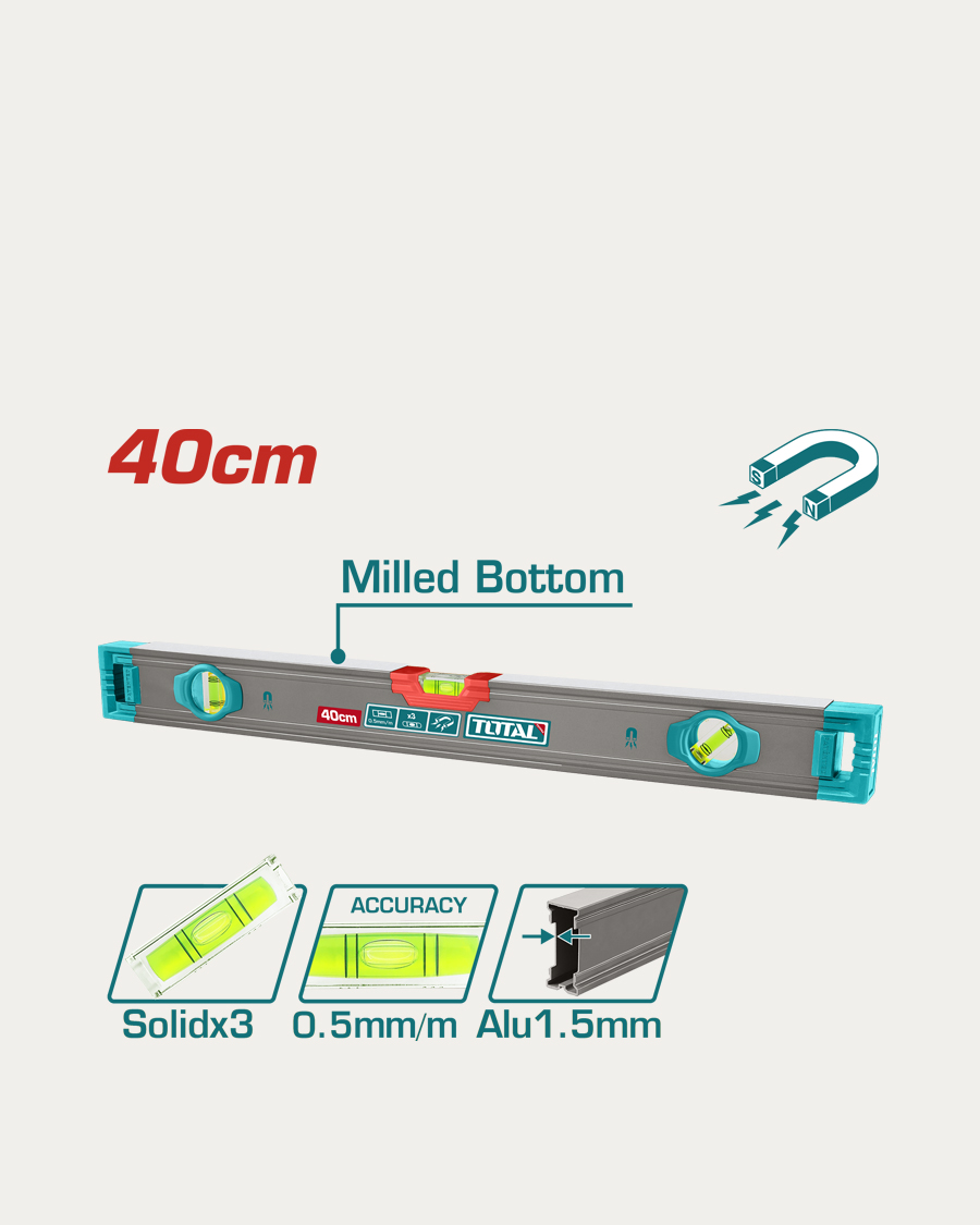 Total libela s magnetima  40 cm