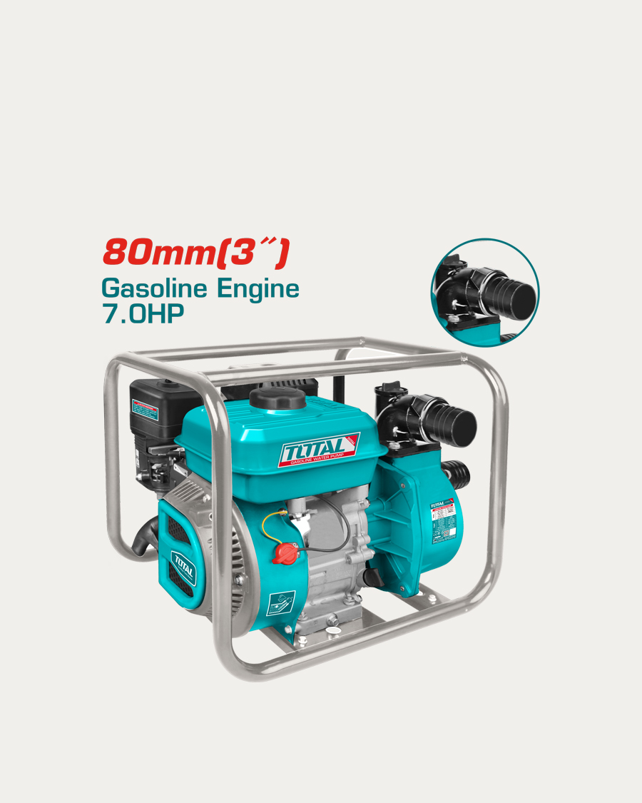 Total pumpa za vodu benzinska 7,0 Hp 1000 l/min