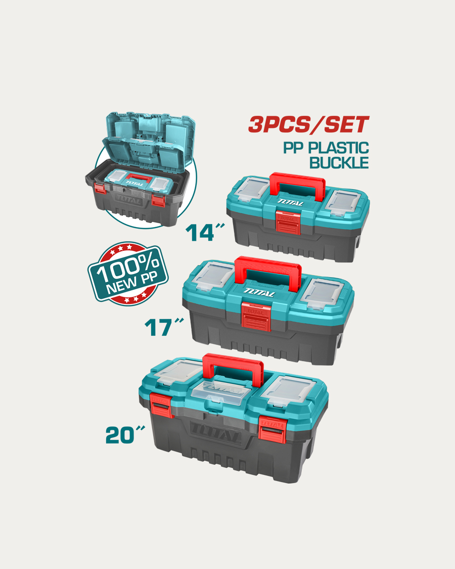 Total set kutija za alat 3-djelni