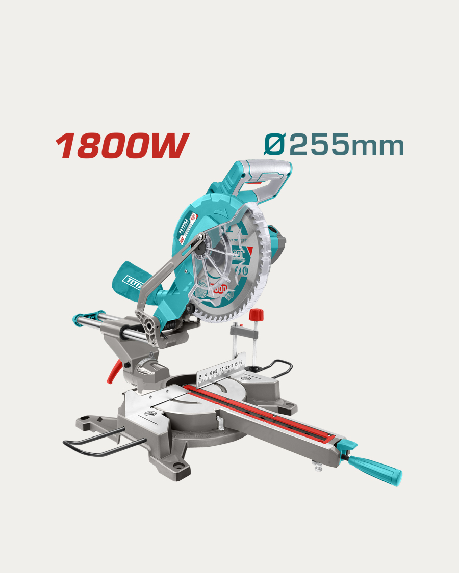 Total preklopna pila 1800 W fi-255