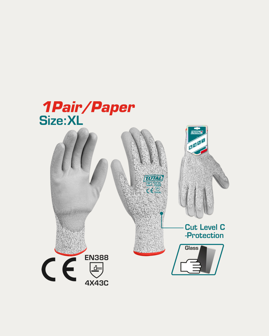 Total rukavice zaštitne pu-XL visokootporne