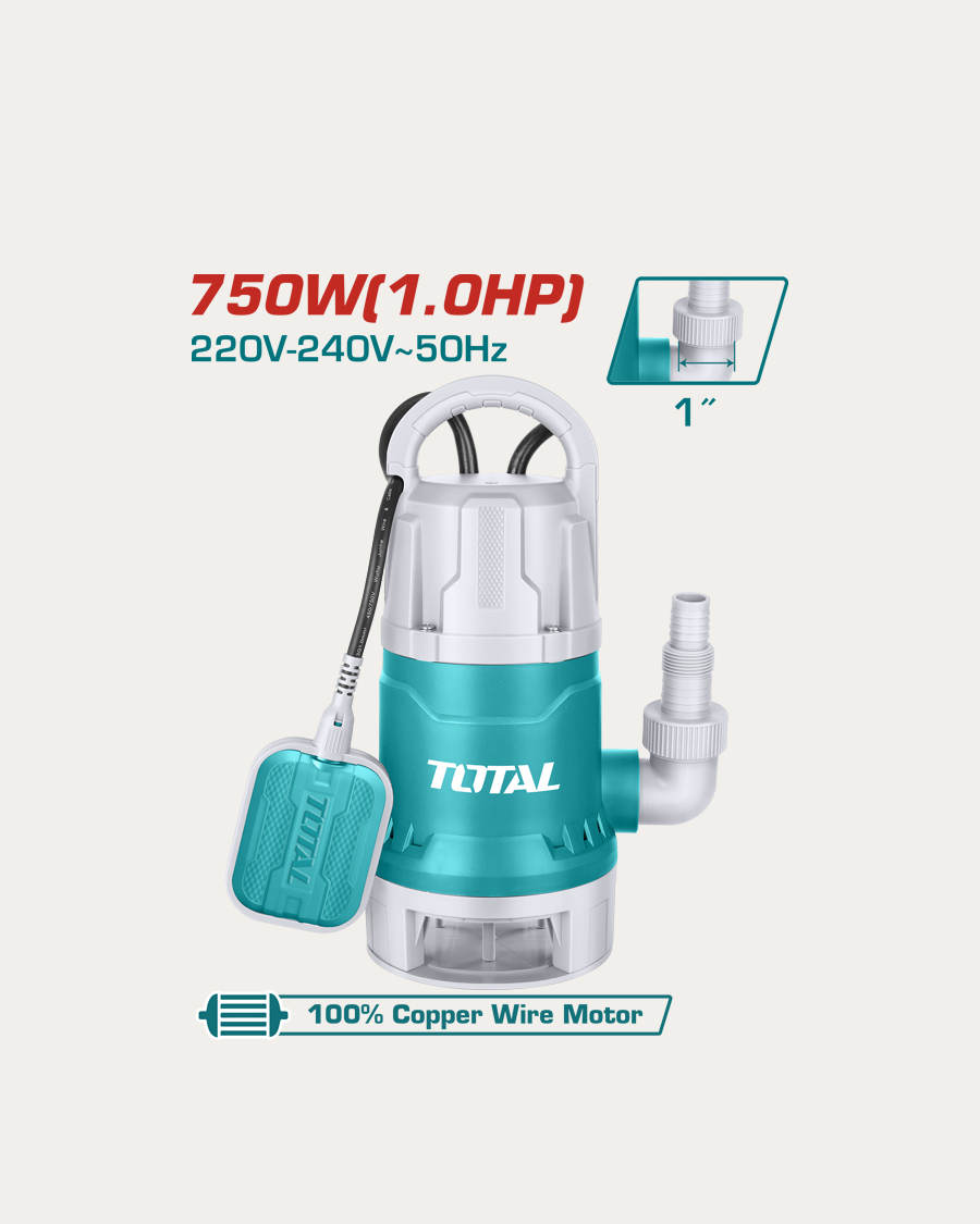 Total potopna pumpa za prljavu vodu 750 W