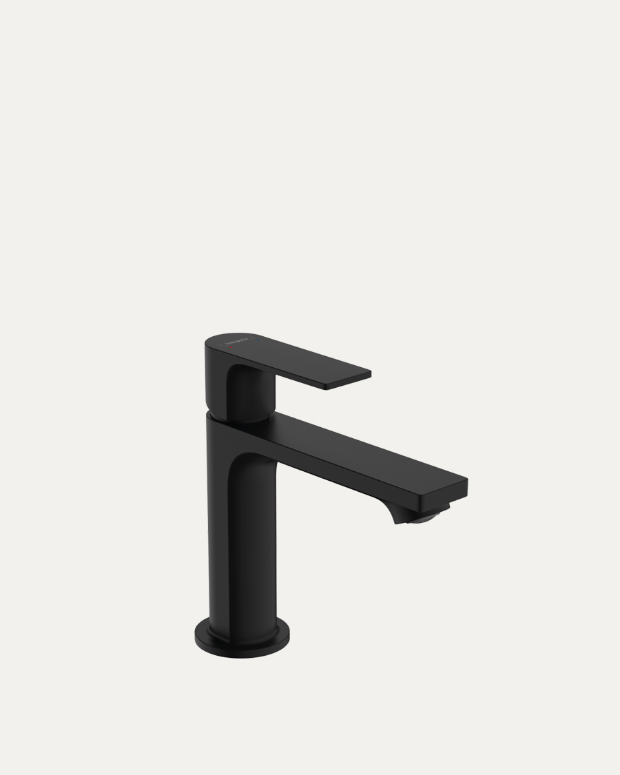 Hansgrohe Rebris E 110 miješalica za umivaonik, crna