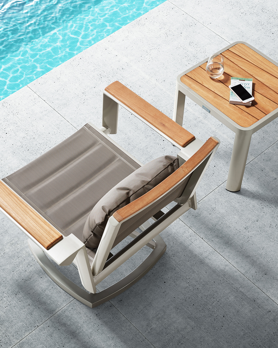 Idealaqua Geneva vrtna fotelja okretna