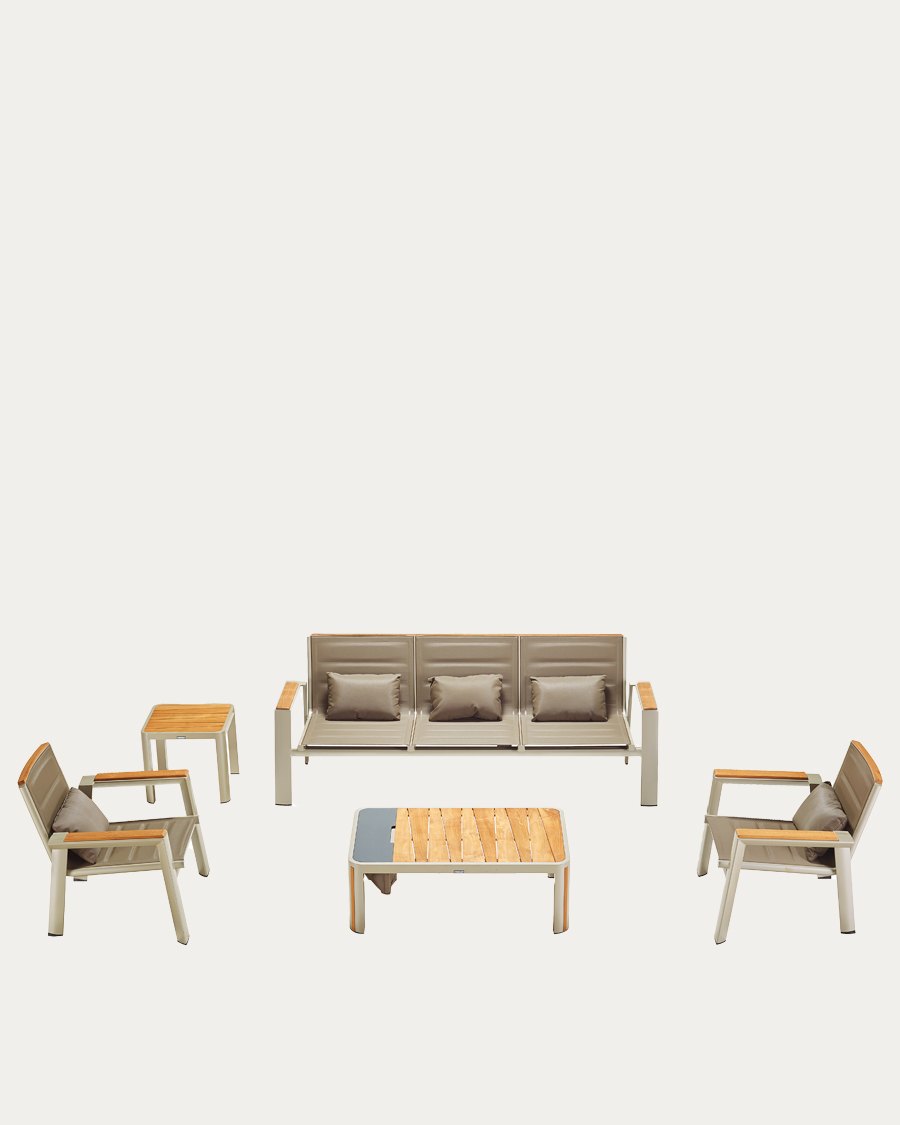 Idealaqua Geneva vrtni stol 110×70 cm