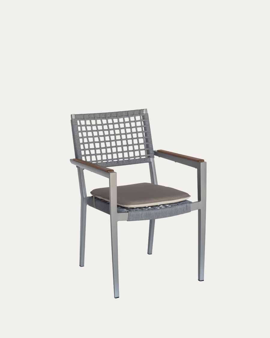 Idealaqua Champion vrtna stolica, siva