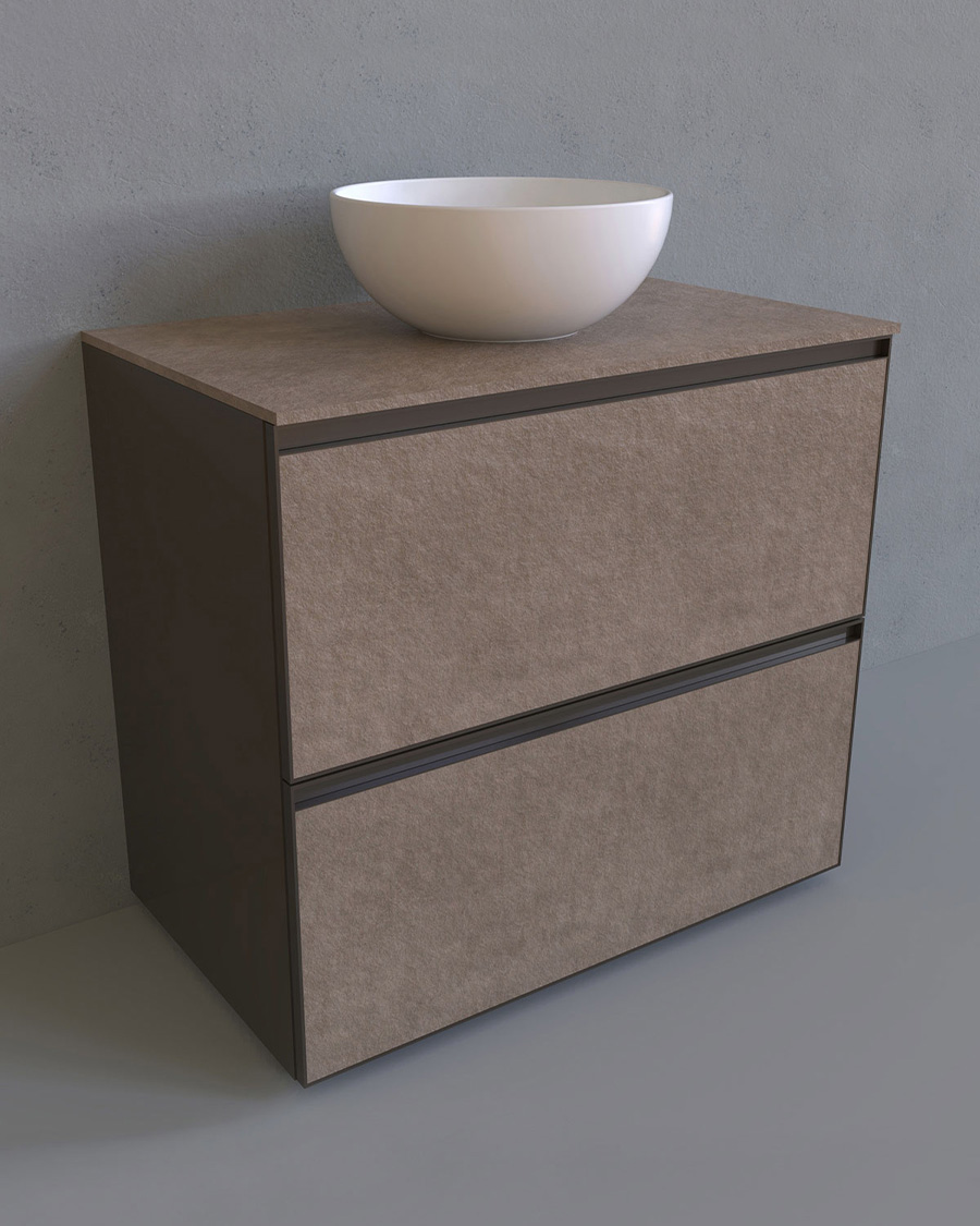 Flaminia Cubika Cotto ormarić ispod umivaonika, 85x50x78,5 cm