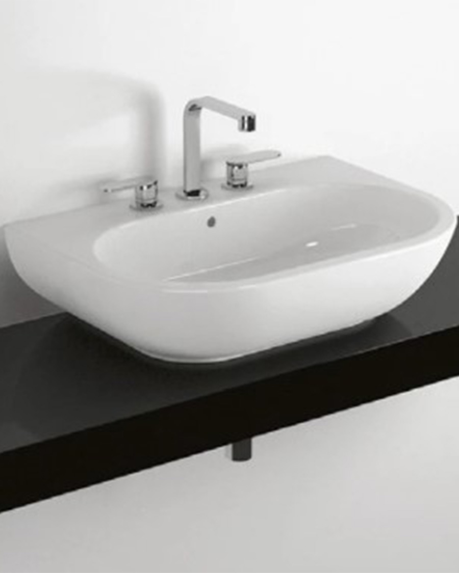 Flaminia Pass umivaonik 72x50x19 cm, nero